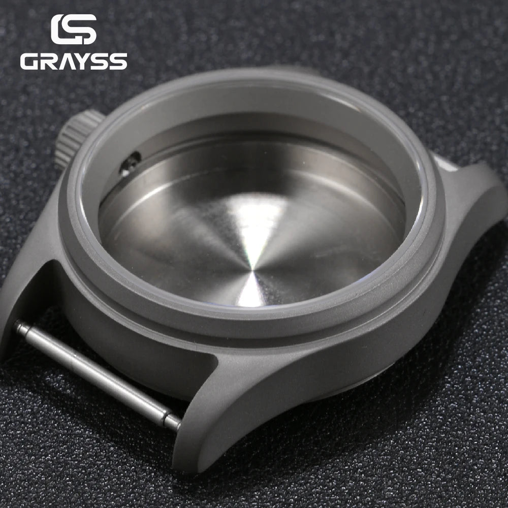 T2 Titanium & Steel Diving Watch Case - 20BAR Waterproof NH34 NH35 NH38 NH70 Watch Parts