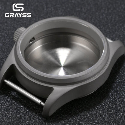 T2 Titanium & Steel Diving Watch Case - 20BAR Waterproof NH34 NH35 NH38 NH70 Watch Parts