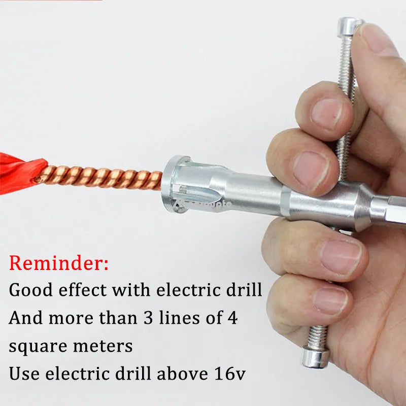 Automatic Wire Stripper and Twisted Wire Tool - Electrician's Multi-tool for Cable Peeling, Twisting, and Connector Work - Essential Hand Tool
