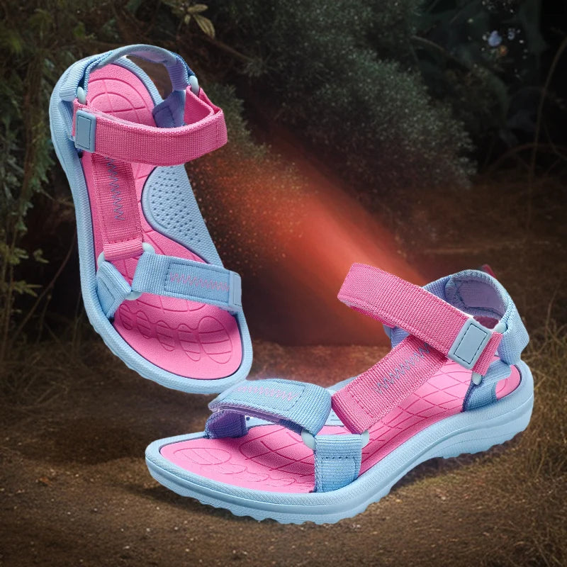 Kids Breathable Summer Sandals – Boys & Girls Open-Toe Sport Beach Shoes | Comfortable Outdoor Walking Sandals Size 30–38