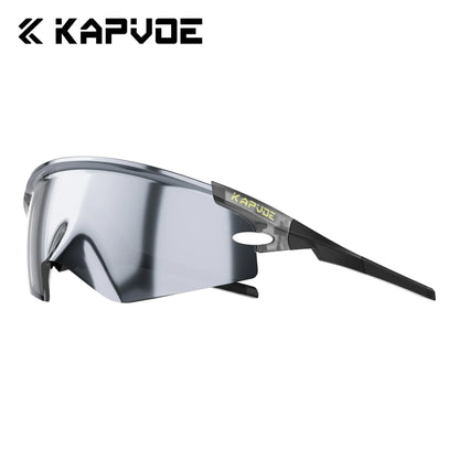 Kapvoe Cycling Sports Sunglasses – UV Protection Bike Glasses for Road & Mountain Riding (Men & Women, 2026 Model)