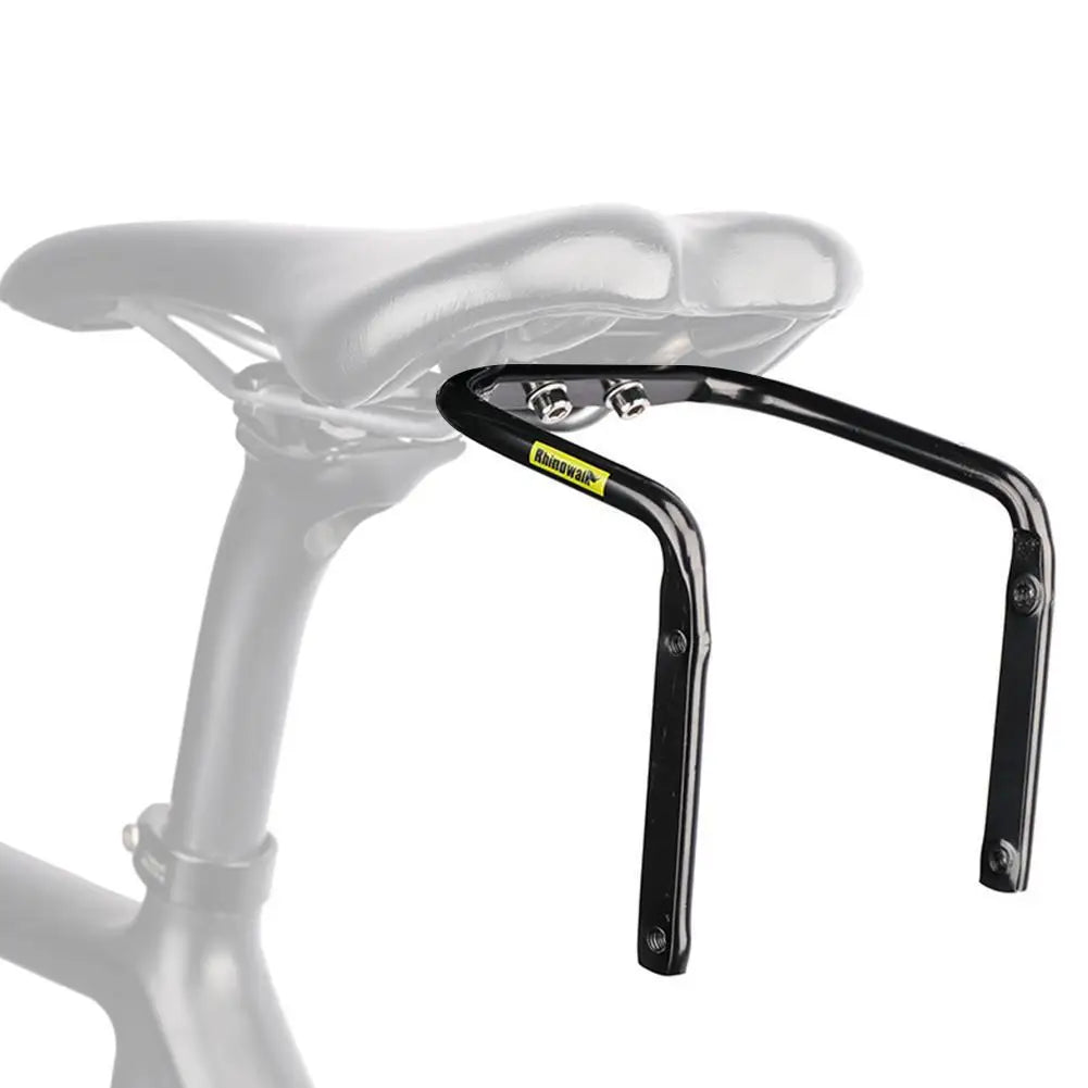 Rhinowalk Bike Saddle Stabilizer Bracket – Rear Seat Mount Luggage Rack Holder for MTB & Road Bike Saddlebags
