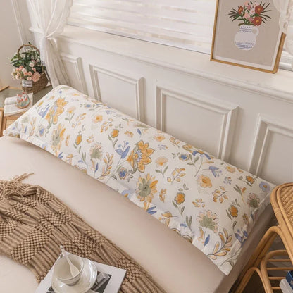 Skin-Friendly Couple Pillowcase – Cozy Polyester Hugging Pillow Cover, Large 120/150/180cm