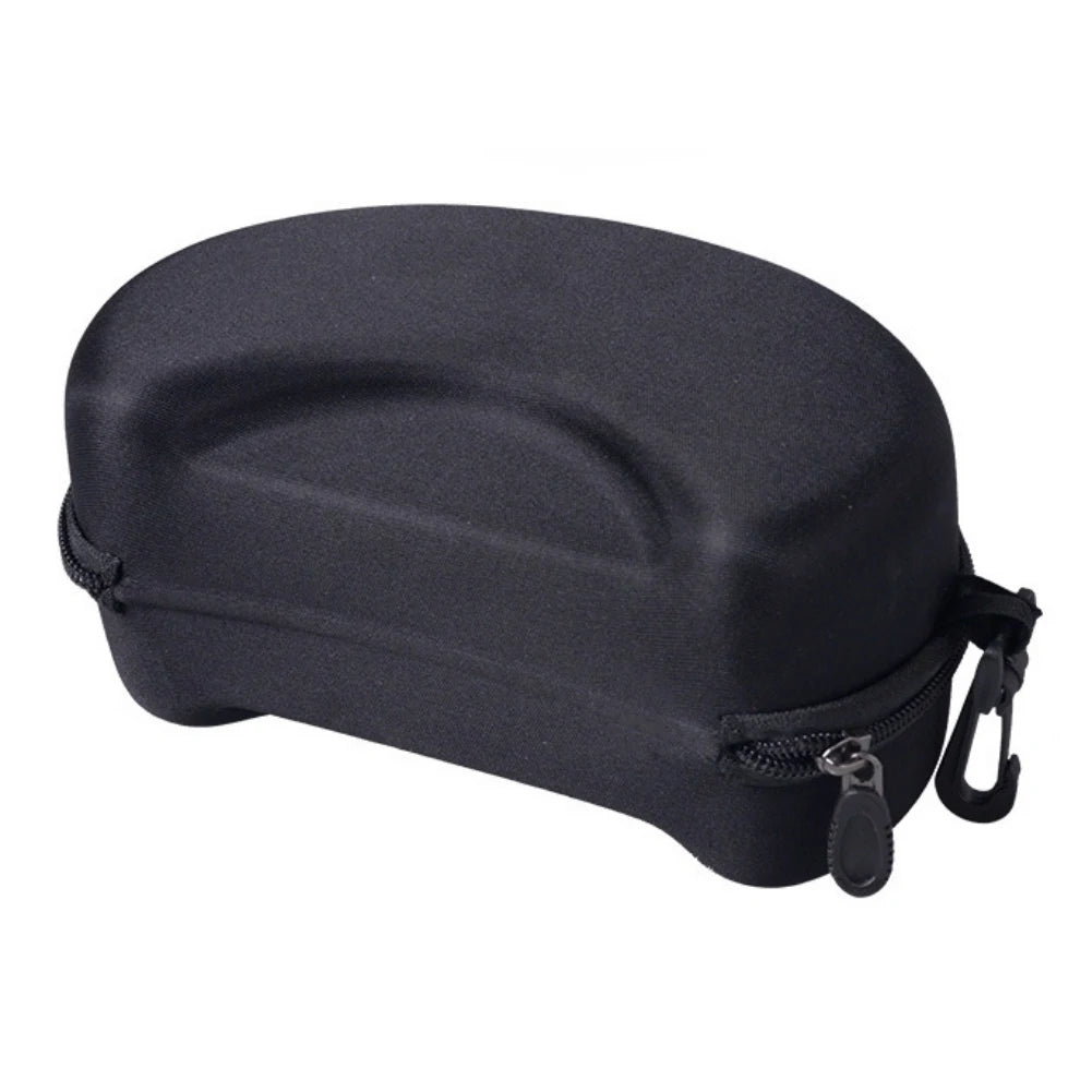 Portable EVA Ski Glasses Protector Case for Snowboard & Skiing Eyewear - Zipper Hard Box Holder (No Goggles)