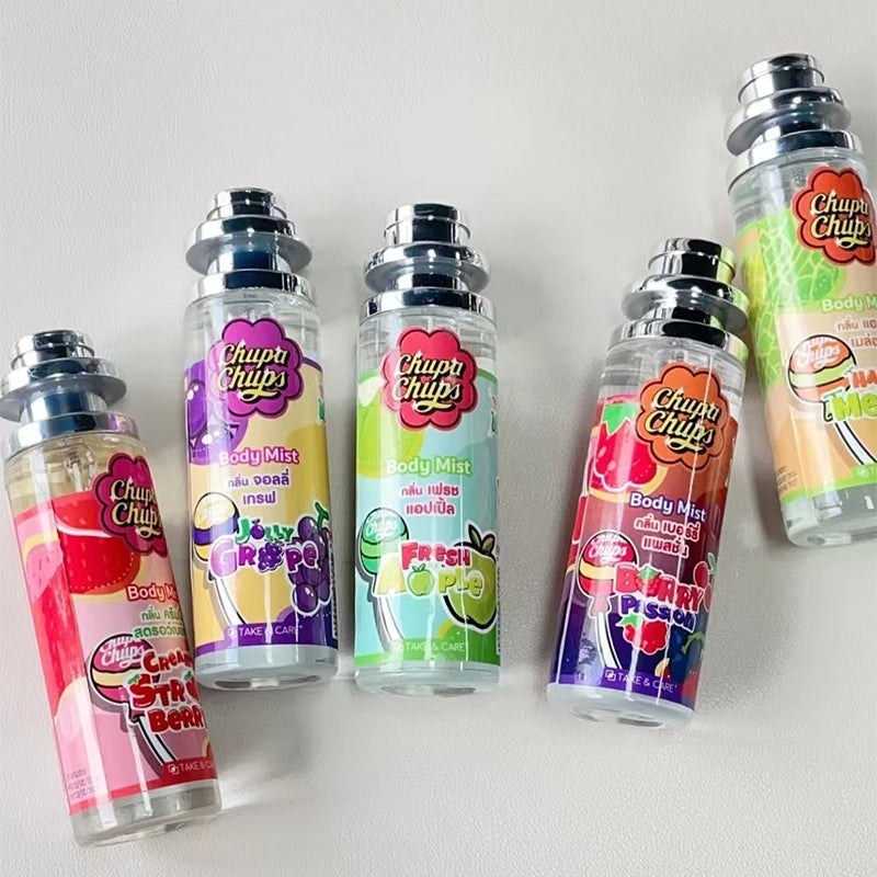 Fresh Fruit Fragrance Perfume Spray – Thai Strawberry, Cantaloupe & Grape Long-Lasting Summer Deodorant (30ml)