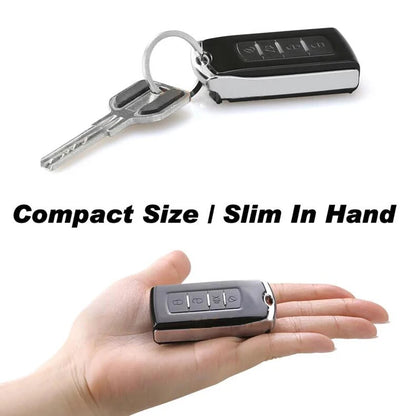 1Pcs Precision Portable Car Key Shape Mini Digital Pocket Gram Scale - 200g/100g Capacity, 0.01g Accuracy, LCD Display, Batteries Included