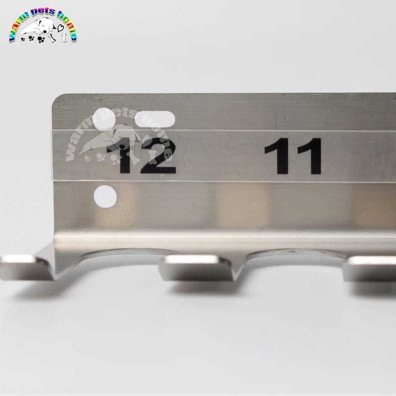 304 Stainless Steel Endotracheal Tube Rack — Intubation Hanger & Trachea Cannula Holder for Veterinary Clinic