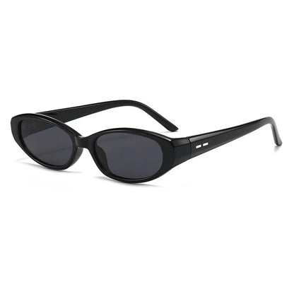 Retro Oval Sunglasses for Women & Men - Y2K Cat Eye UV400 Outdoor Sports Eyewear for Hiking & Cycling