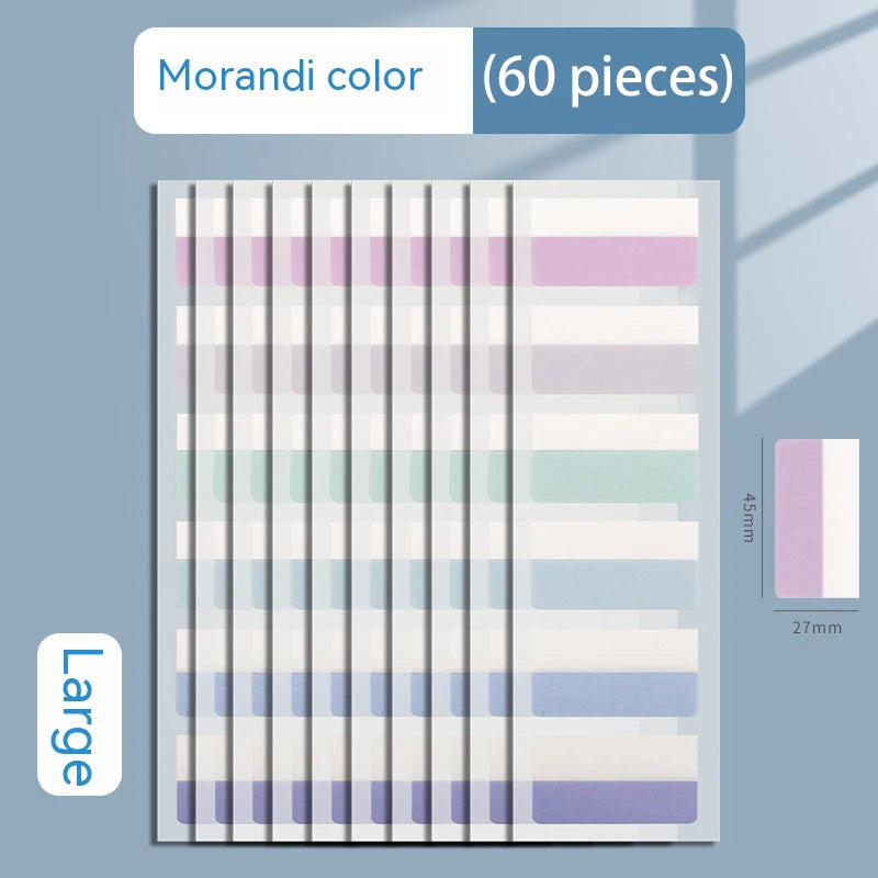 Transparent Sticky Note Index Tabs - Arrow Page Flags for Planners, Books, Office & School Supplies