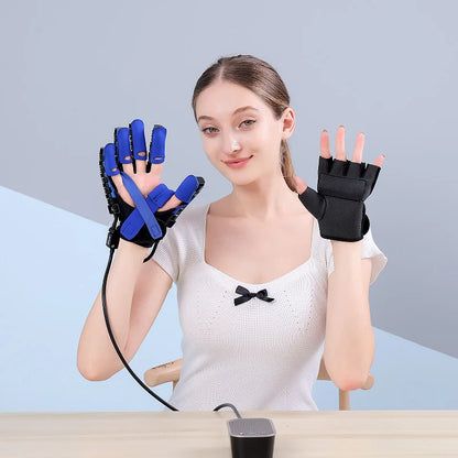 Rehabilitation Robot Glove – Hand Device for Finger Training & Massage, Stroke Hemiplegia Rehabilitation, Hand Function Recovery