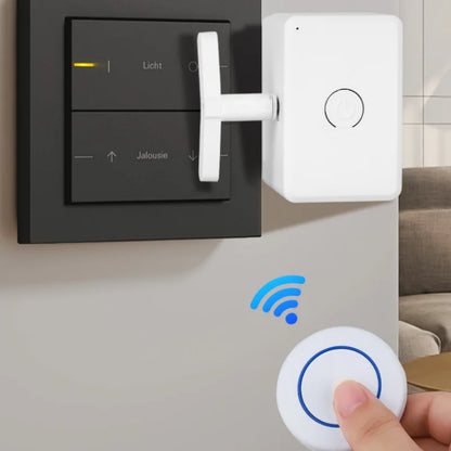 Wireless Remote Control Button Pusher - Automatic Smart ON/OFF Switch Controller for Lights & Tools Without Wiring