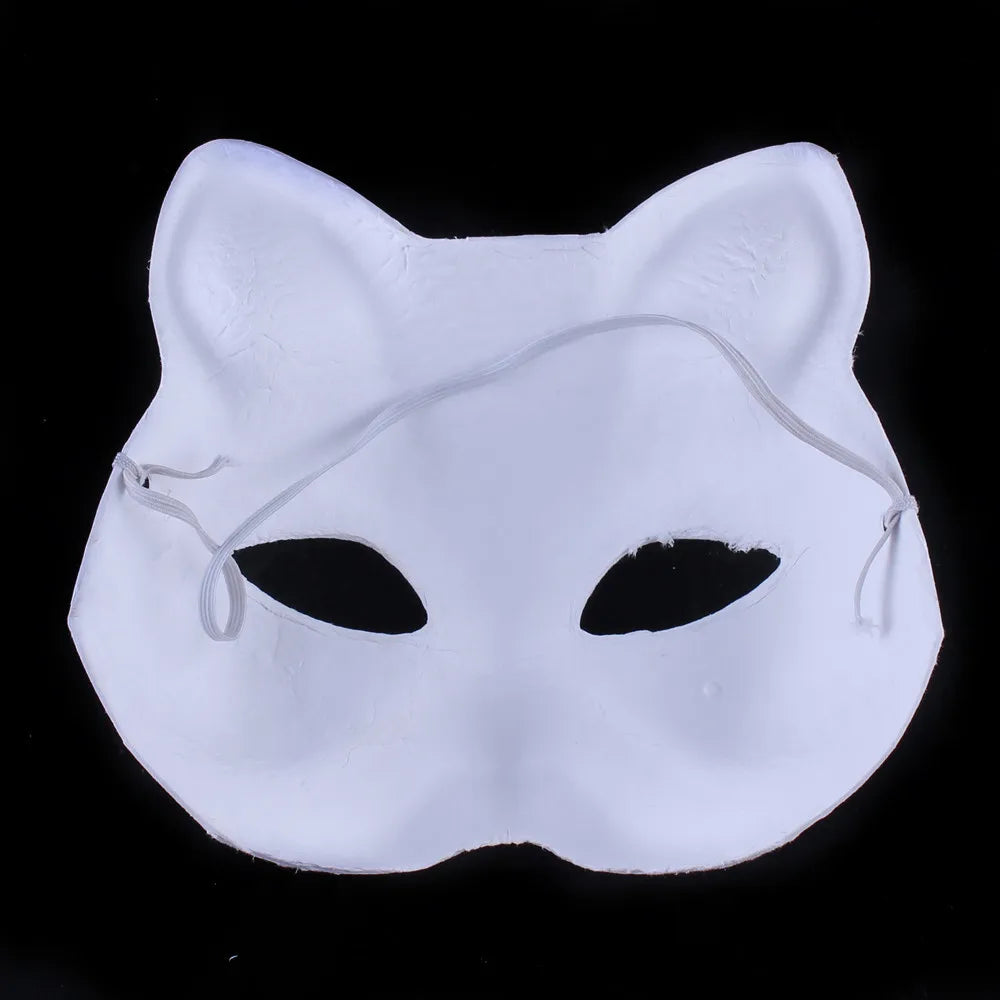 Colorful Fox Cosplay Mask – Decorative Masquerade Mask for Halloween, Anime Events & Costume Parties