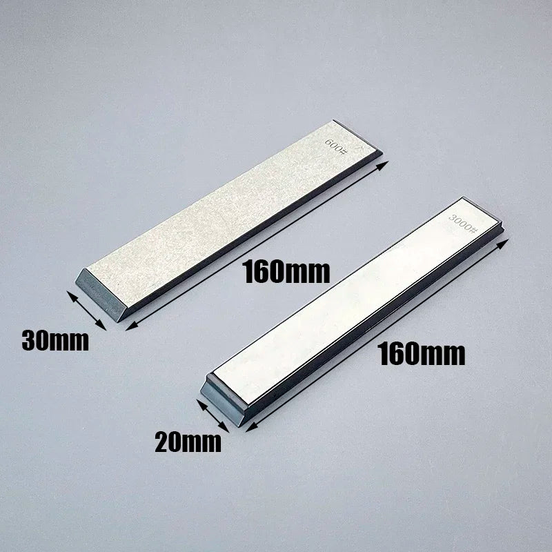 Diamond Whetstone Knife Sharpener 80-3000# – Polishing Stone Bar for Scissors, Razors & Kitchen Sharpening System