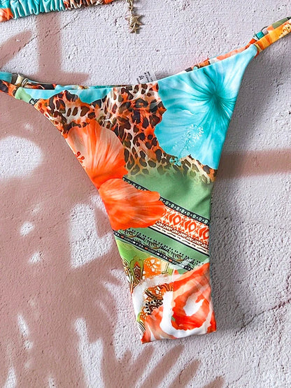 Women’s Micro Bikini Swimsuit Set – Sexy Leopard Print Push Up Two-Piece Thong Swimwear Beachwear (2026 Summer)