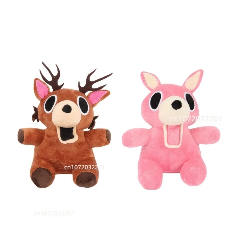 2026 New 99 Nights in the Forest Plush – Brown Elk, White Owl Stuffed Dolls & Pillows for Kids’ Gifts