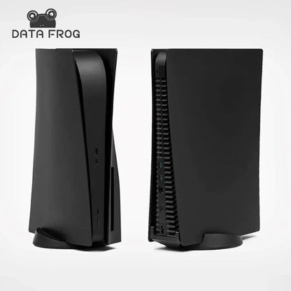 Black Faceplates for PS5 - Gaming Case Cover Accessories, Facade Covering for PlayStation 5 Disc Edition