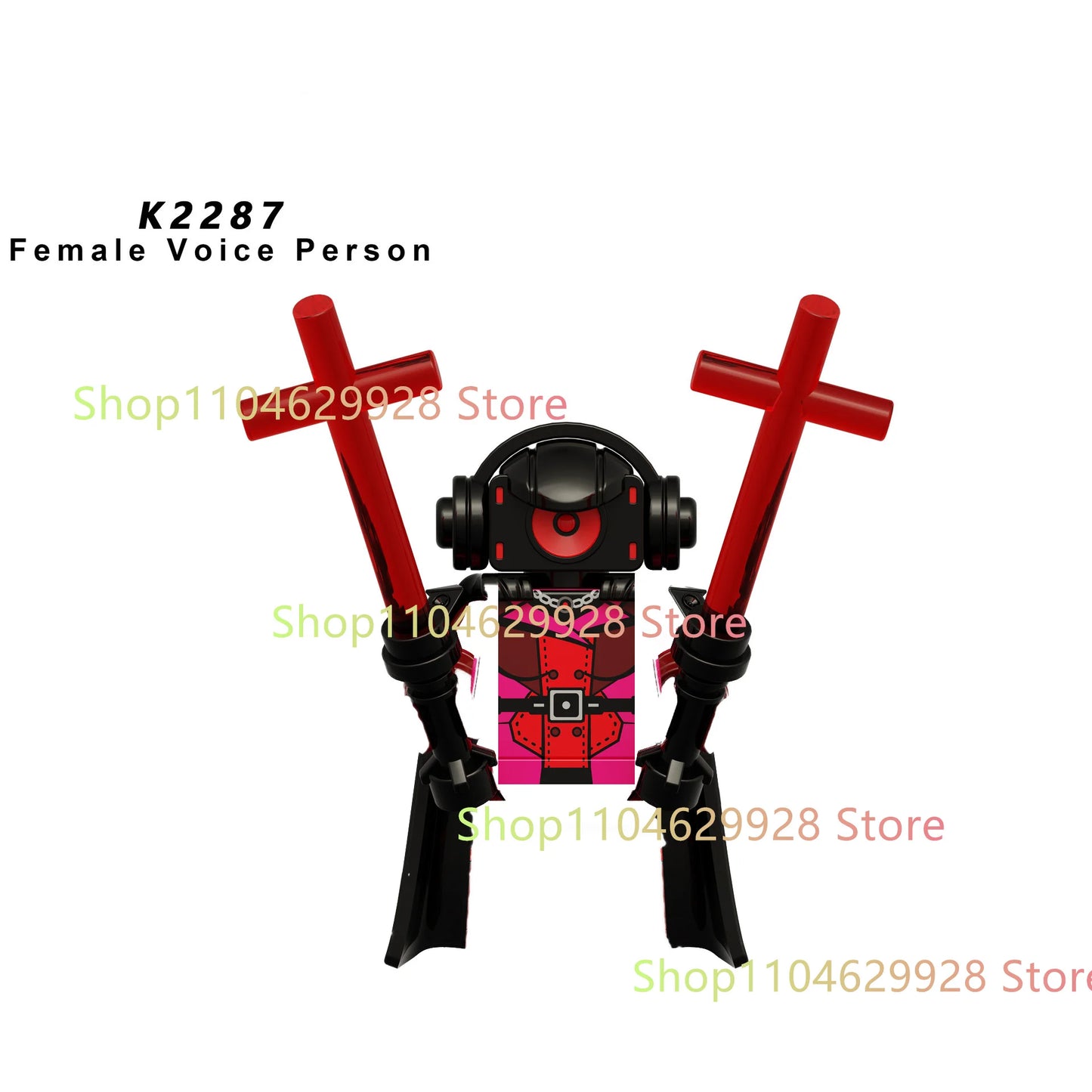 KDL Skibidi Toilet Man Anime Block Figures – TVMan, Titan, Cameraman & Speakerman Model Toy Gift for Kids