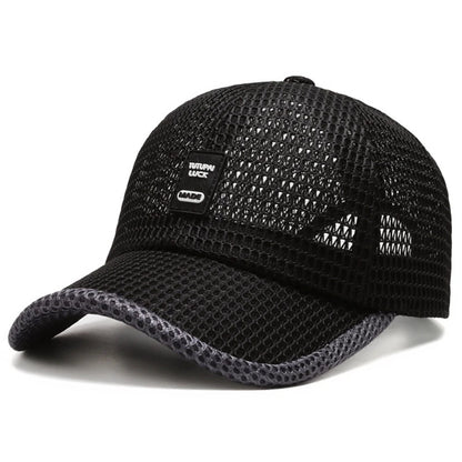 Summer Baseball Cap - UV Protection Breathable Mesh Hat for Hiking, Fishing & Outdoor Activities