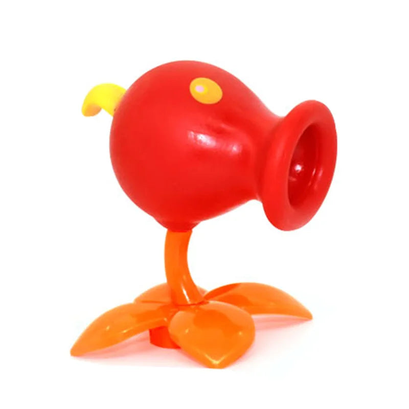 Plants vs Zombies Pea Shooter Action Figure — PVZ Boss Toy Doll Shooting Dave Allstar Gift for Kids