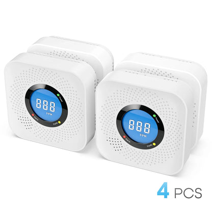 Carbon Monoxide Detector - 85dB High-Sensitivity CO Alarm with LCD Display for Home, Hotel & Furnace Safety