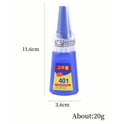 Super Strong Nail Glue Gel - Quick Dry Adhesive for False Nails, Soft Nail Tips and Nail Art Beginners