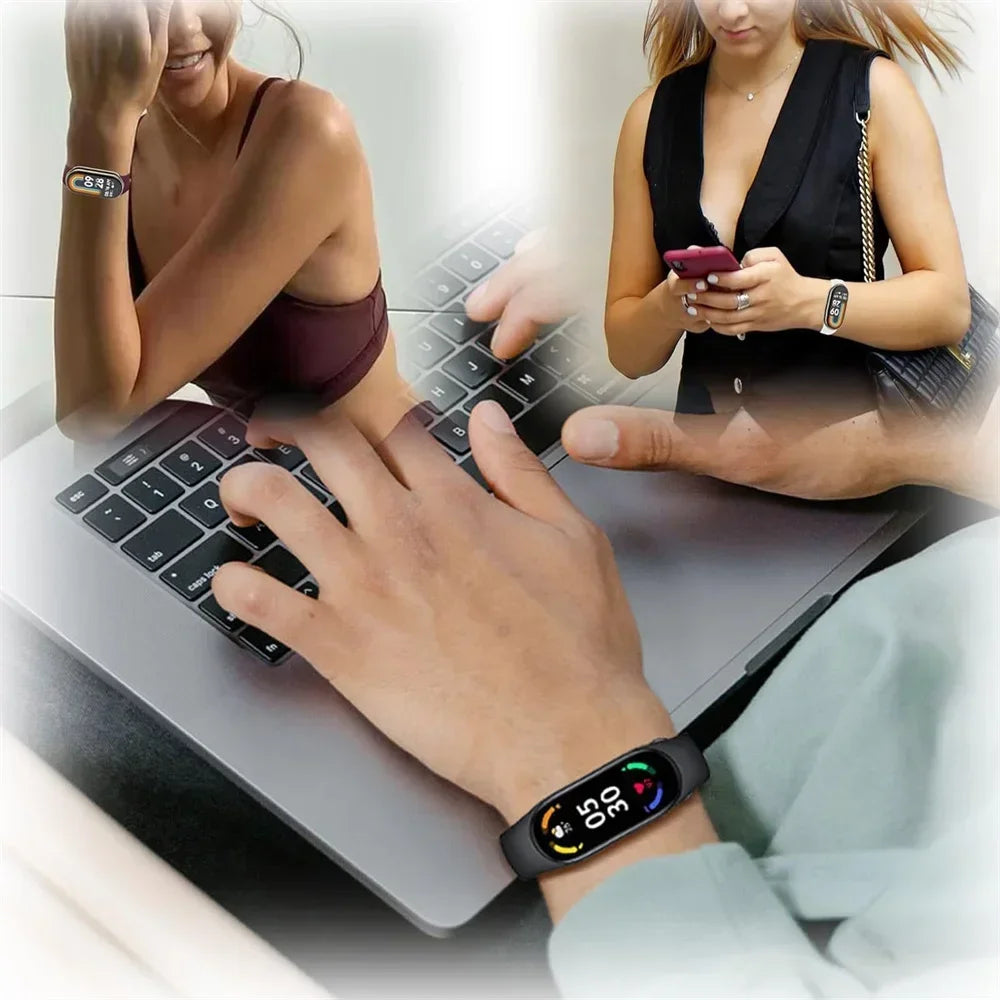 Sport Silicone Strap for Xiaomi Mi Band 9/8 NFC – Replacement Smartwatch Wristband Bracelet