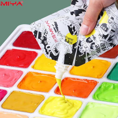 HIMI 100ML Gouache Paint – Vibrant Non-Toxic Jelly Colors for Canvas, Paper & Art Supplies