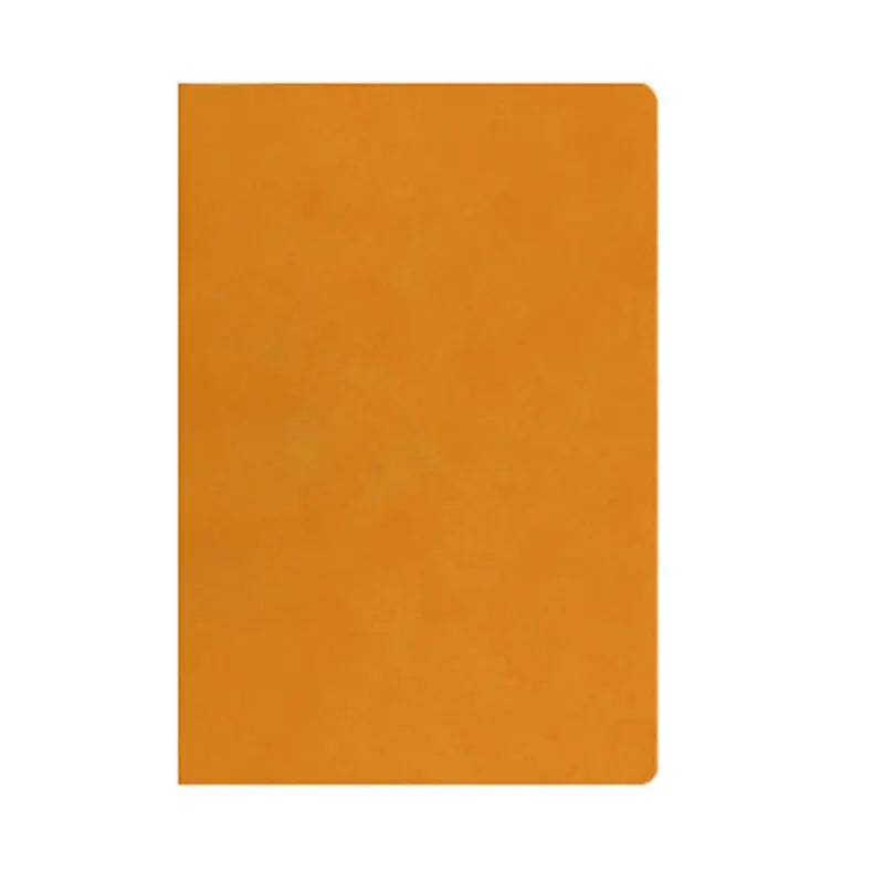 A5 A6 Sheepin Leather Notebook – Office Journal, Diary, Notepad with 160/240 Pages, Lined Stationery for Students