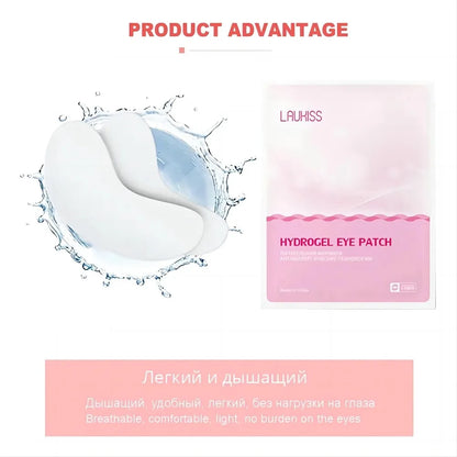 50/200/500 Eyelash Extension Patches — Style Under Eye Pads & Stickers for Grafted Lashes