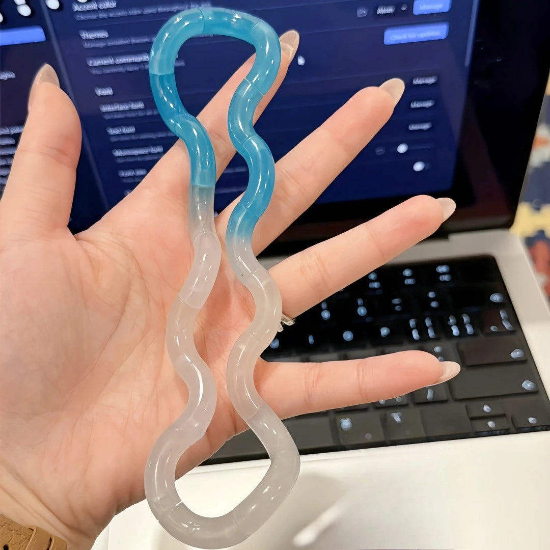 Tangle Fidget Rope Toy - Color Changing Stress Relief & Sensory Party Gift