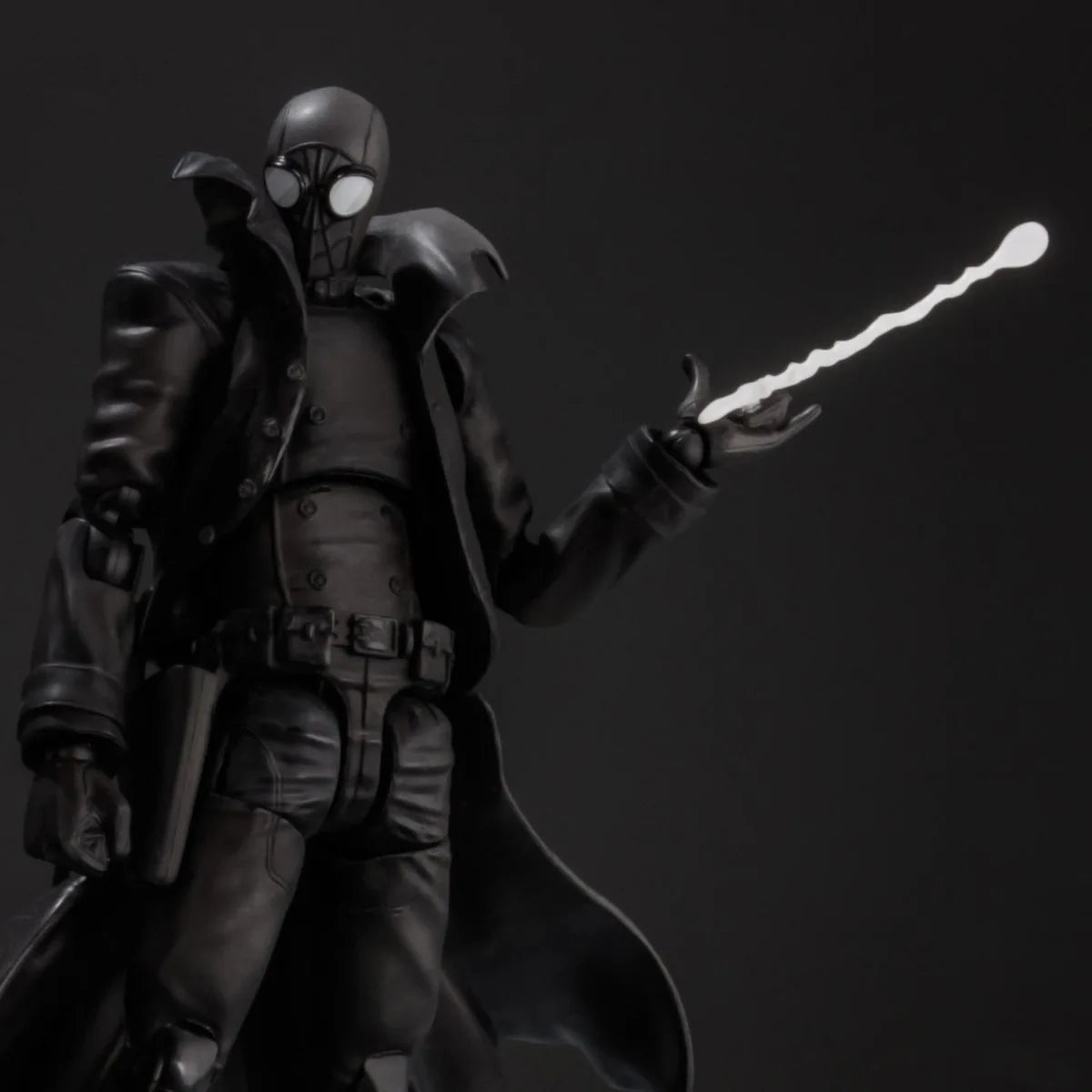 Spider-Man Noir Marvel Legends SHF Action Figure – Peter Parker Ultimate Black Spider-Man Earth-90214, Kids Gift Toy