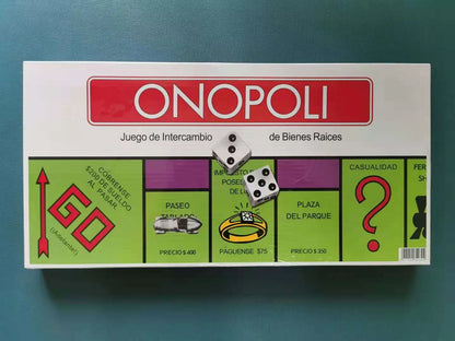 Classic Property Trading Board Game – Fast Dealing Family Party Game for Real Estate Strategy, Ages 8+ Tabletop Fun