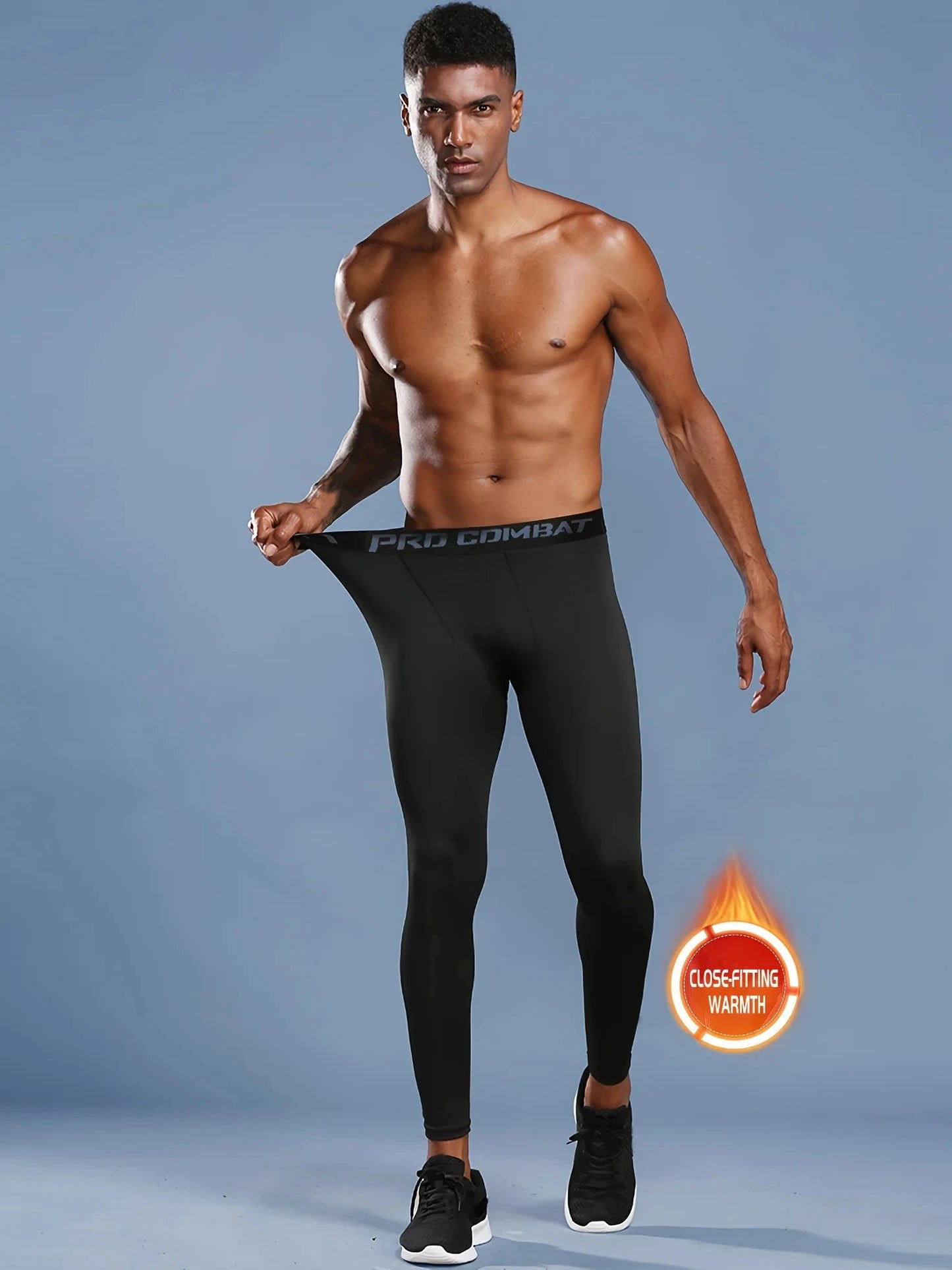 Men’s High-Performance Compression Leggings — Fitness & Workout Tights for Running and Training