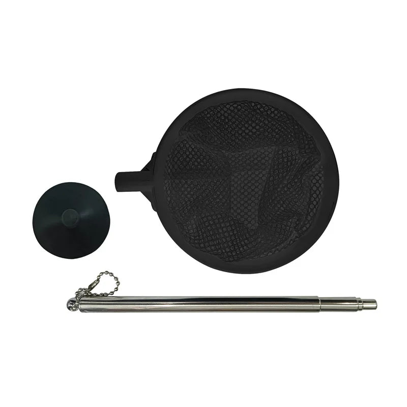 Stainless Steel Retractable Aquarium Fish Net – Small Shrimp Fishing Net for Fish Tank Cleaning and Water Maintenance Accessories Tool