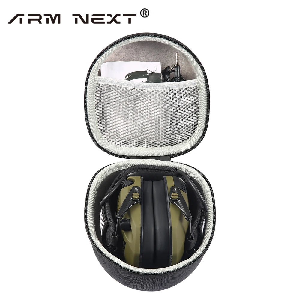 Protective Hard Case for Howard Leight Impact Sport Earmuff | ARM NEXT Shockproof Travel Bag | Keep Your Earmuffs Safe On-the-Go!