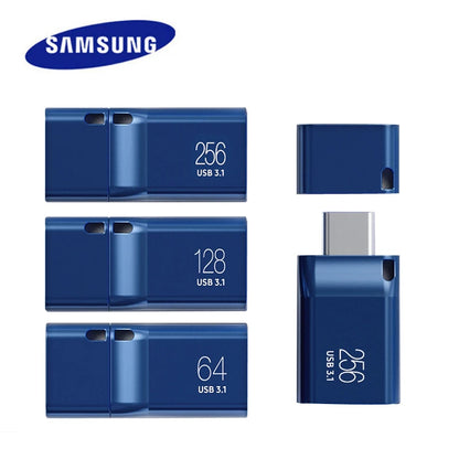 Samsung USB Type-C Flash Drive - USB 3.1 Pen Drive 64GB–256GB for PC, Notebook, Smartphone & Tablet