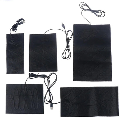 USB Far Infrared High-Temperature Heater – Carbon Fiber Electric Waist & Knee Heating Pad