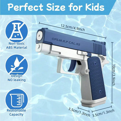 M1911 Water Gun Toy – Squirt Gun for Kids & Adults, Summer Pool & Beach Shooting Game, Outdoor Water Blaster Pistol