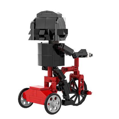 MOC Chainsaw Billy Doll Building Blocks — Horror Movie Action Figure Puzzle Toy | Adult & Kid Gift