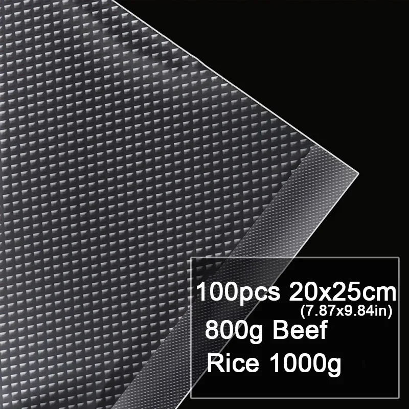 Kitchen Food Vacuum Sealer Bags - Fresh Food Storage & Long-Lasting Preservation