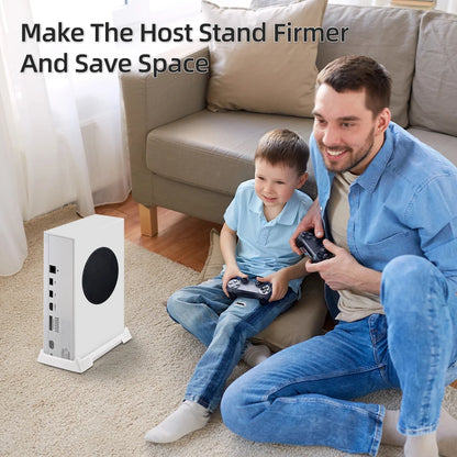 Xbox Series S Vertical Stand with Cooling Vents – Console Holder & Cooling Base