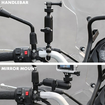 Motorcycle Action Camera Bracket Holder – Mount for BMW R1250GS, R1200GS, R NineT & Adventure Series Camera Mounting Accessories for Stable Recording
