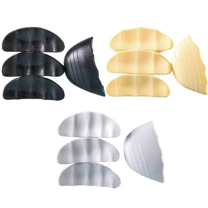 Anti-Sliding Toe Pads – Cuttable PU Foam Toe Plugs & Front Foot Insoles (Shoe Size Reducing Inserts, Soft Accessories)