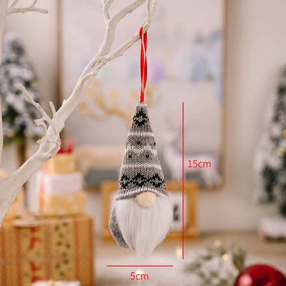 Red Star Christmas Tree Ornament – DIY Xmas Pendant New Year Party Gift Home Decor Noel Navidad