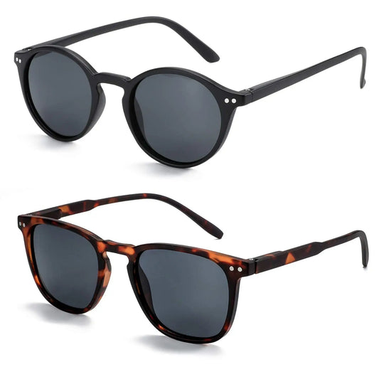ZENOTTIC Vintage Polarized Sunglasses — Classic Retro Designer Round Shades for Men & Women, UV400 Driving Sun Glasses
