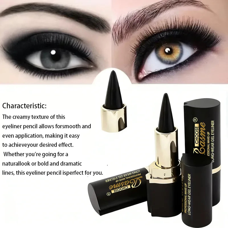 Creamy Texture Eyeliner Pencil – Easy-Apply, Sweat-Resistant Long-Lasting Eye Makeup for Women
