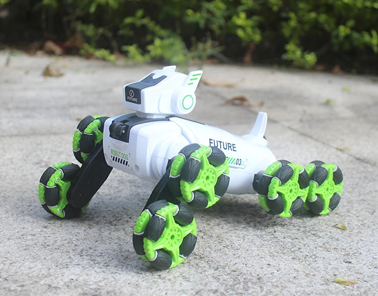 2.4G Remote Control Robot Dog – 360° Drift Stunt RC Car Toy for Kids M765-53