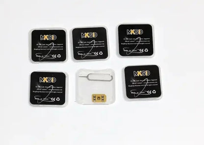 MKSD Ultra V5.5 Unlocking Card Stickers – Compatible with iPhone 6-13 Series (Black & Blue Options)
