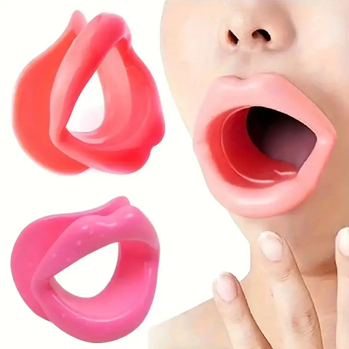 Silicone Lip Corrector & Face Trainer – Portable Beauty Tool for Women