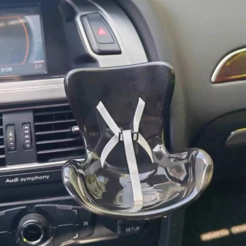 Labubu 15-17cm Car Doll Seat — Cute Doll Air Outlet Aromatherapy Decoration for Car Interior